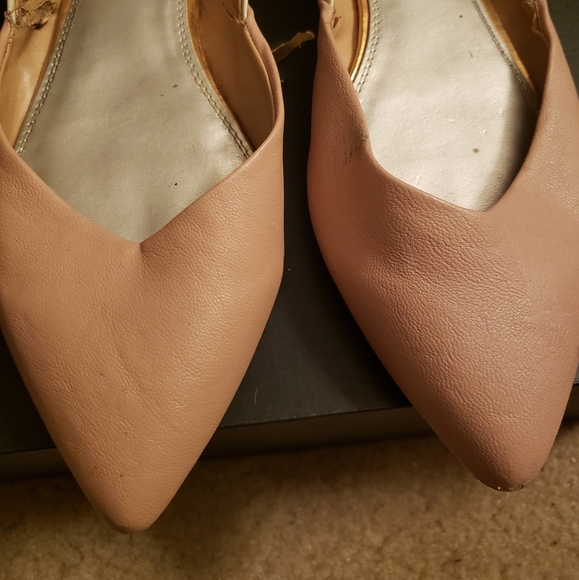 Pink & Cream Flats - Picture 2 of 3